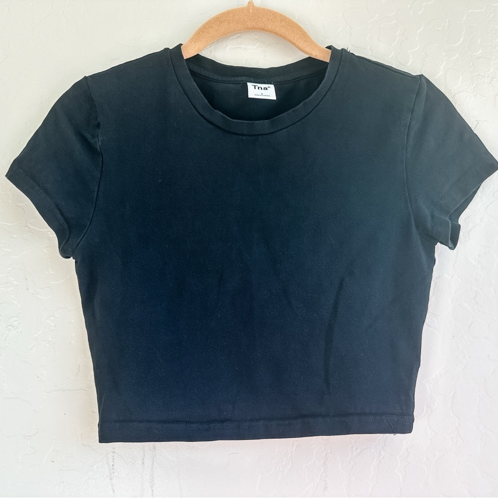Aritzia TNA Black Crop Top Women’s - Small